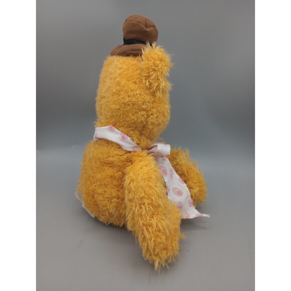 Vtg 80s Muppets Fozzie Bear Plush Beanie Bottom Doll Disney Original 12" Toy - Picture 4 of 11